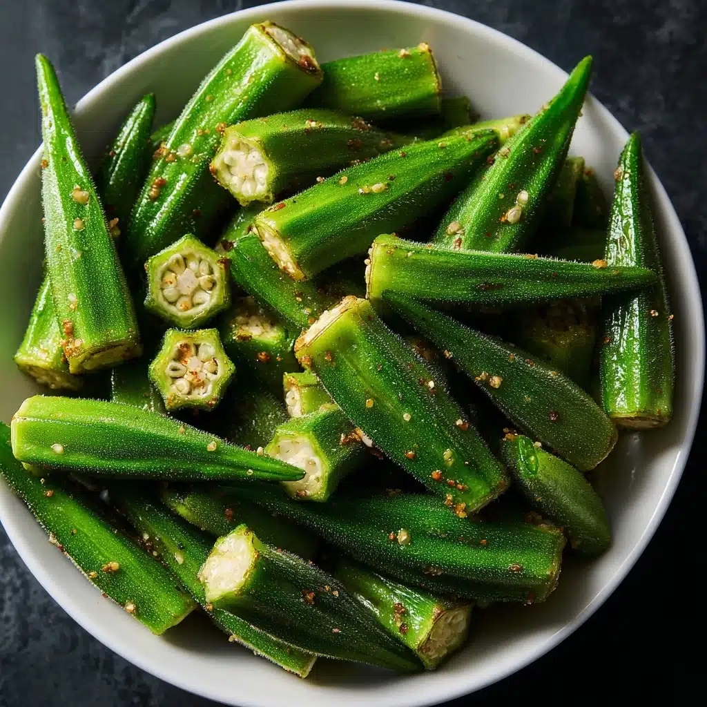 Air Fryer Frozen Okra Recipe