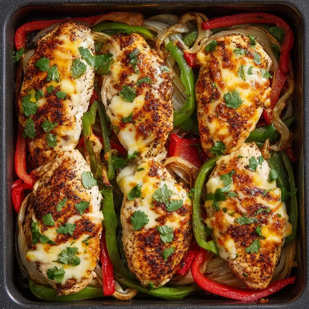 Cheesy Baked Fajita Chicken Recipe
