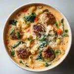 Creamy Italian Meatball Soup Recipe