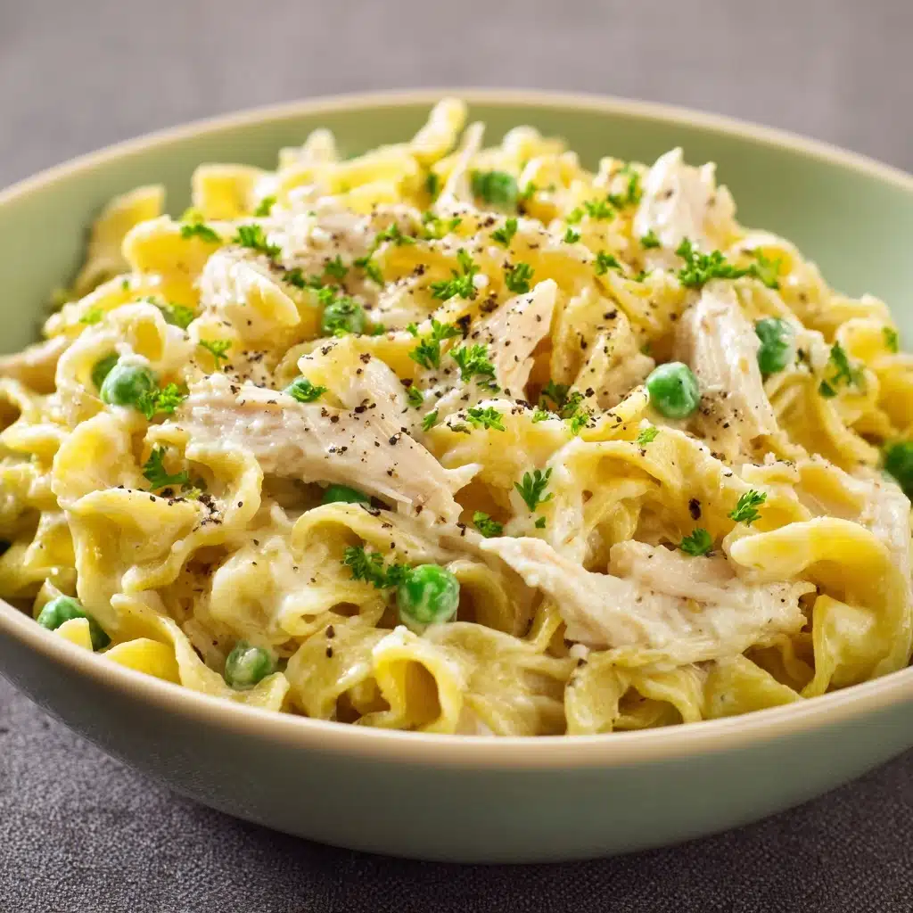 Easy One Pot Chicken and Noodles Recipe - Recipe Image