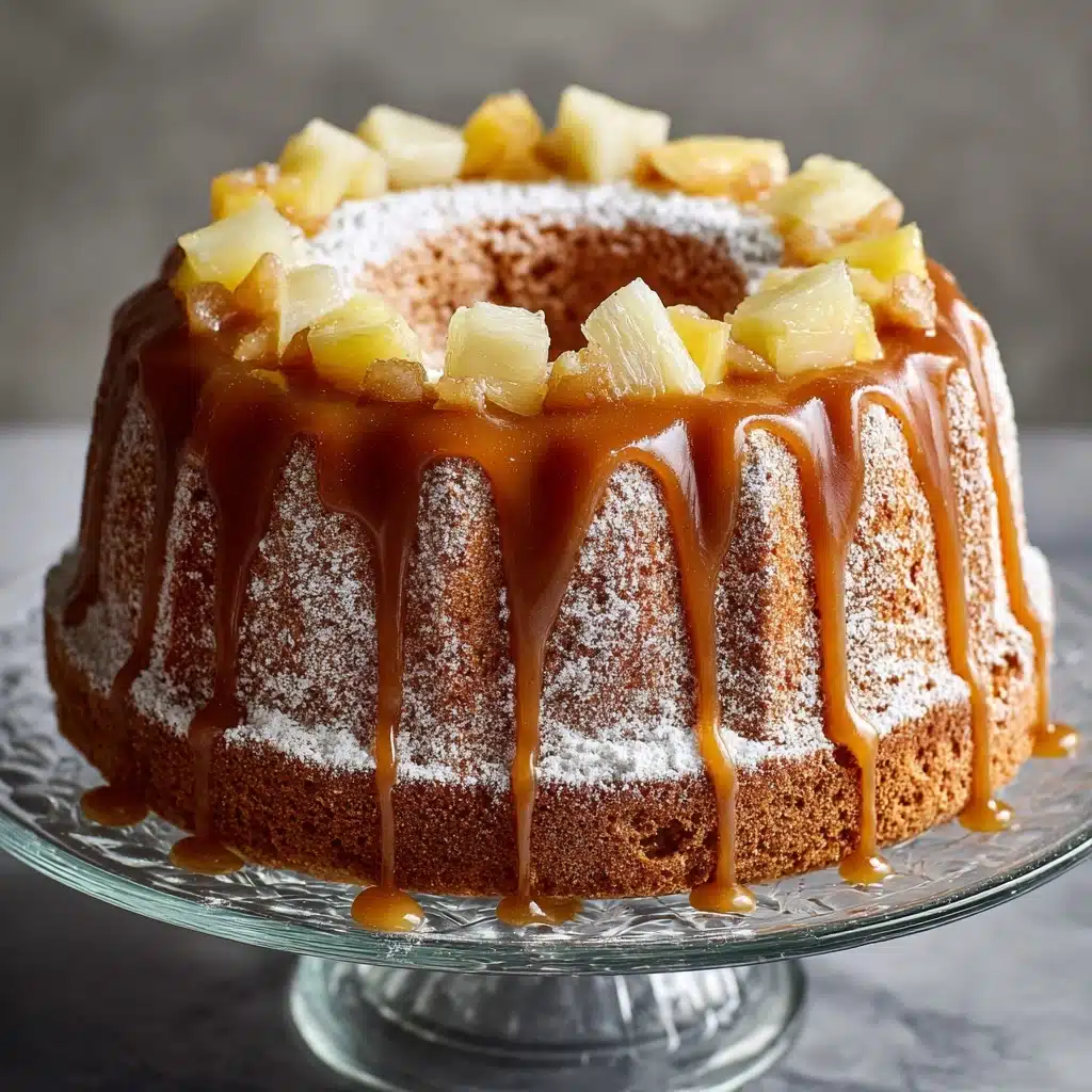 Pineapple Cream Cheese Pound Cake Recipe - Recipe Image