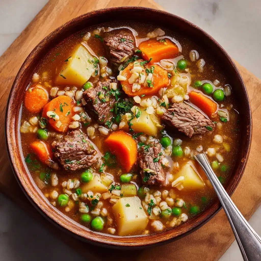 Old Fashioned Beef Barley Stew Recipe - Recipe Image