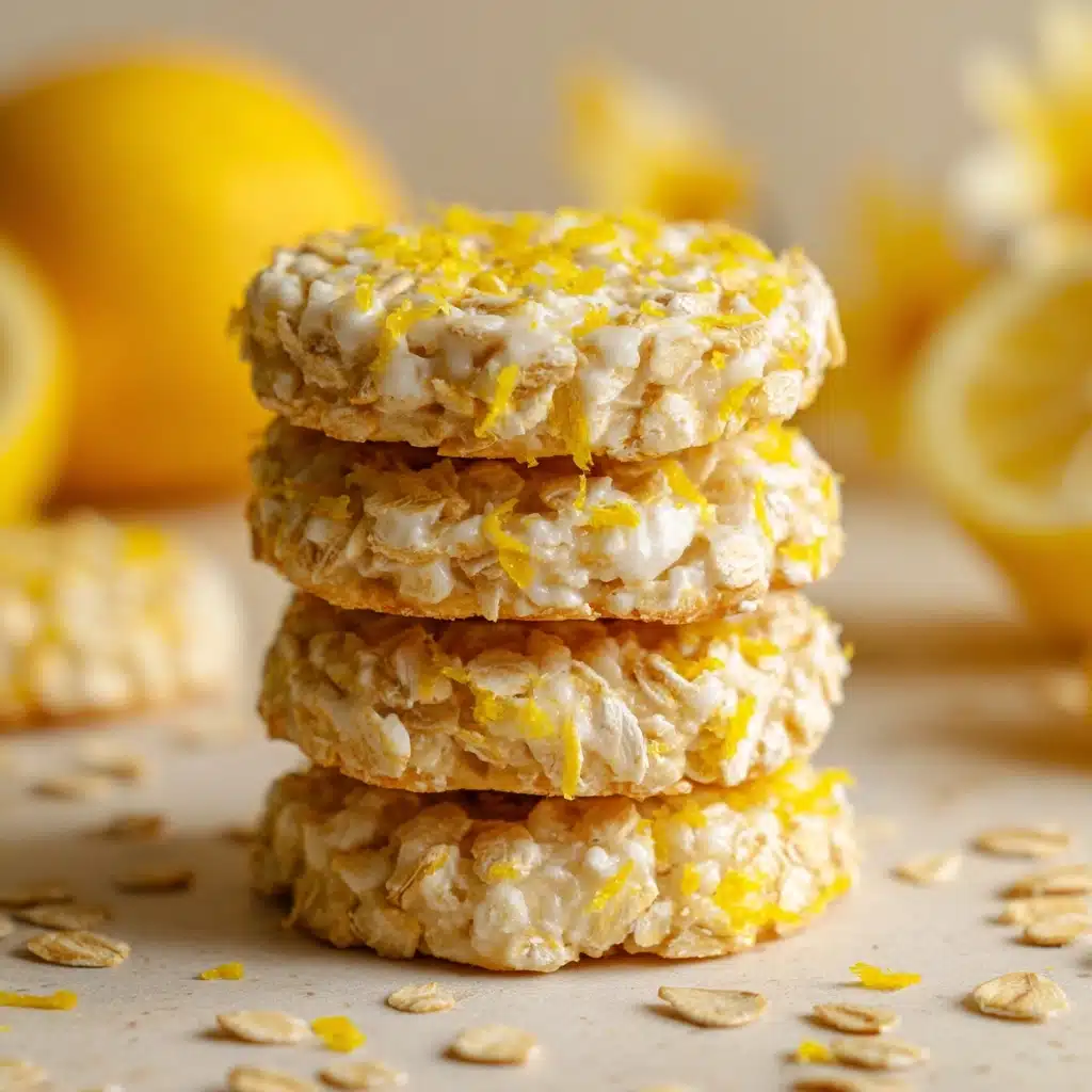 Lemon Oatmeal No-Bake Cookies Recipe - Recipe Image