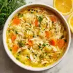 Mediterranean Lemon Chicken Soup Recipe
