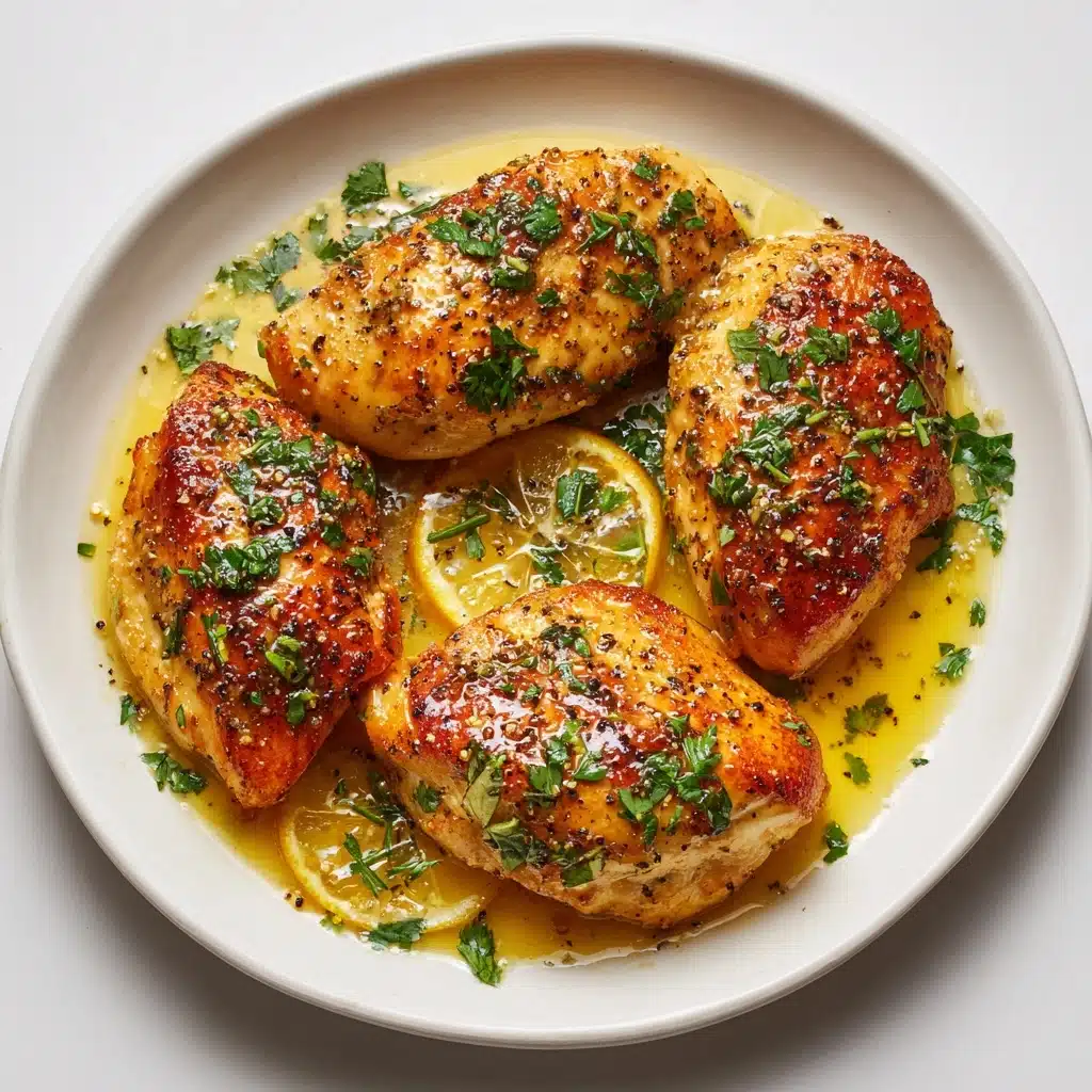 Lemon Chicken with Lemon Butter Sauce Recipe - Recipe Image