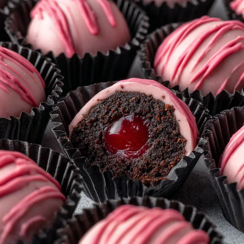 Cherry Mash Truffles Recipe - Recipe Image