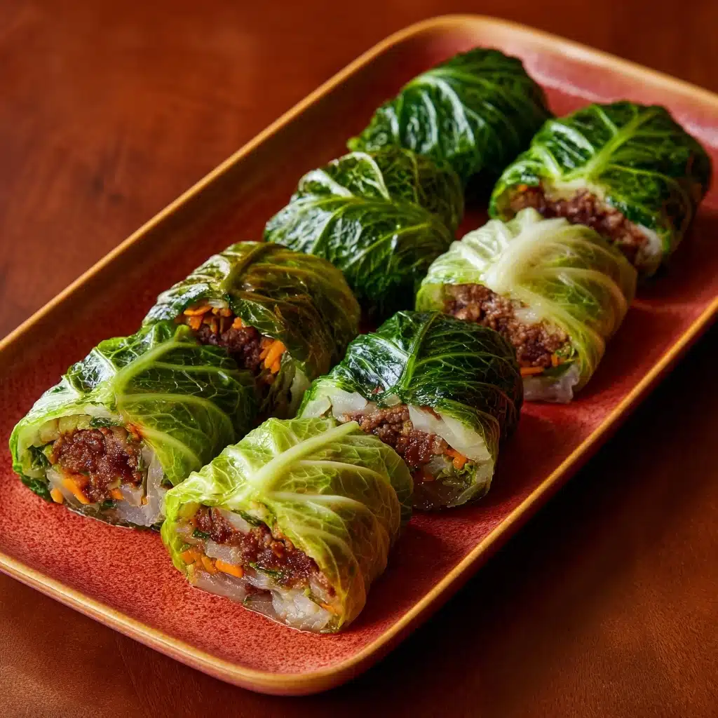 Italian Stuffed Cabbage Rolls Recipe