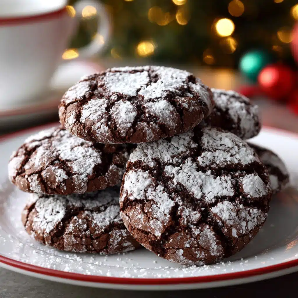 Soft Chocolate Sugar Cookies Recipe - Recipe Image