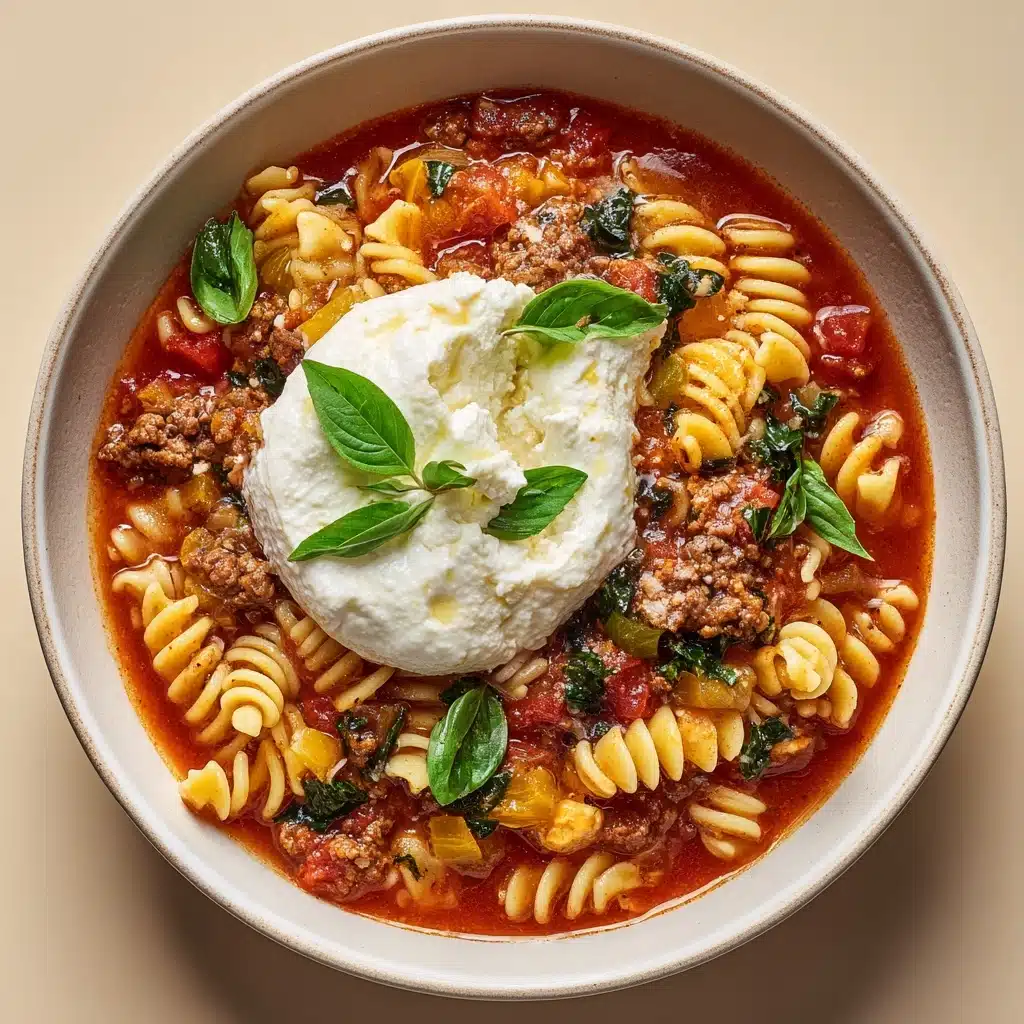 Easy Lasagna Soup Recipe