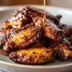 Hot Honey Peach Wings Recipe