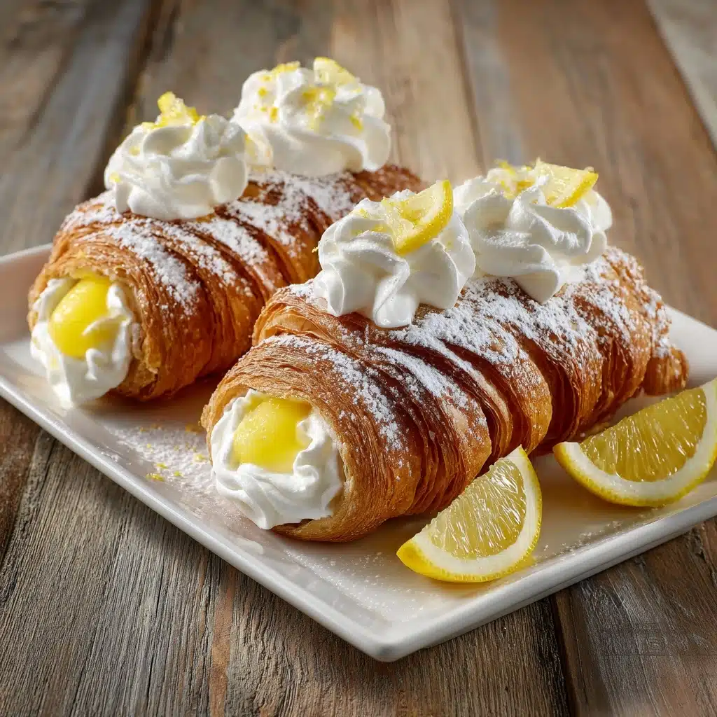 Lemon Meringue Pie Cannolis Recipe