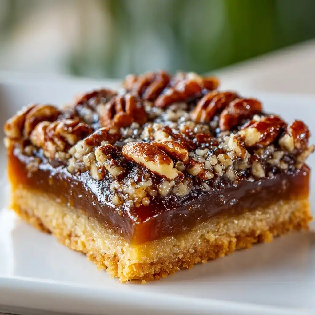 Easy Pecan Pie Bars Recipe