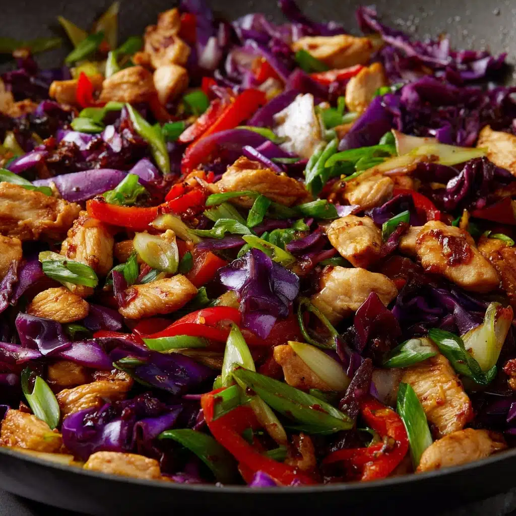 Easy Chicken and Cabbage Stir Fry Recipe - Recipe Image