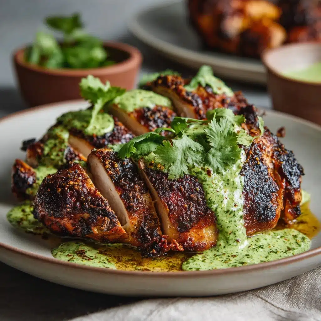 Peruvian Chicken with Green Sauce Recipe