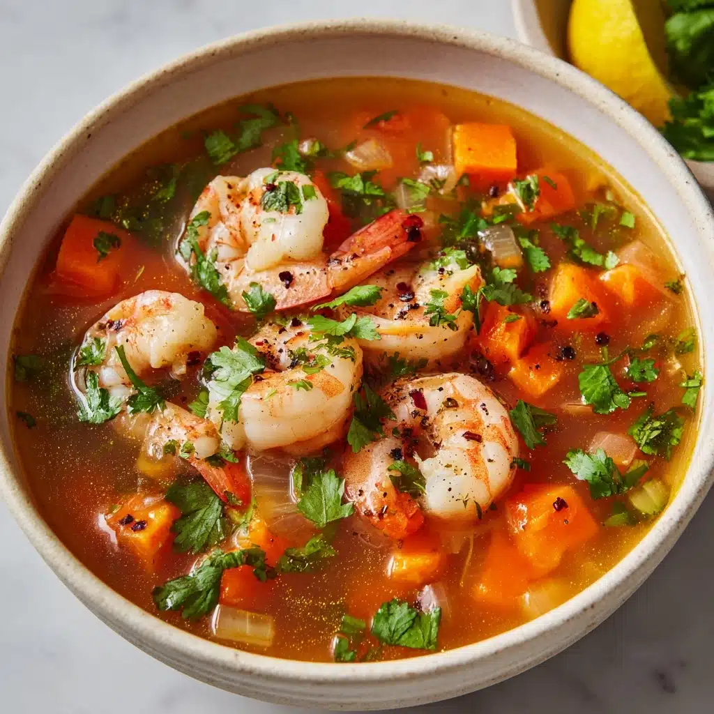 Quick and Spicy Shrimp Soup Recipe