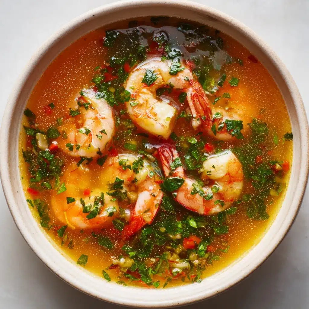 Quick and Spicy Shrimp Soup Recipe - Recipe Image