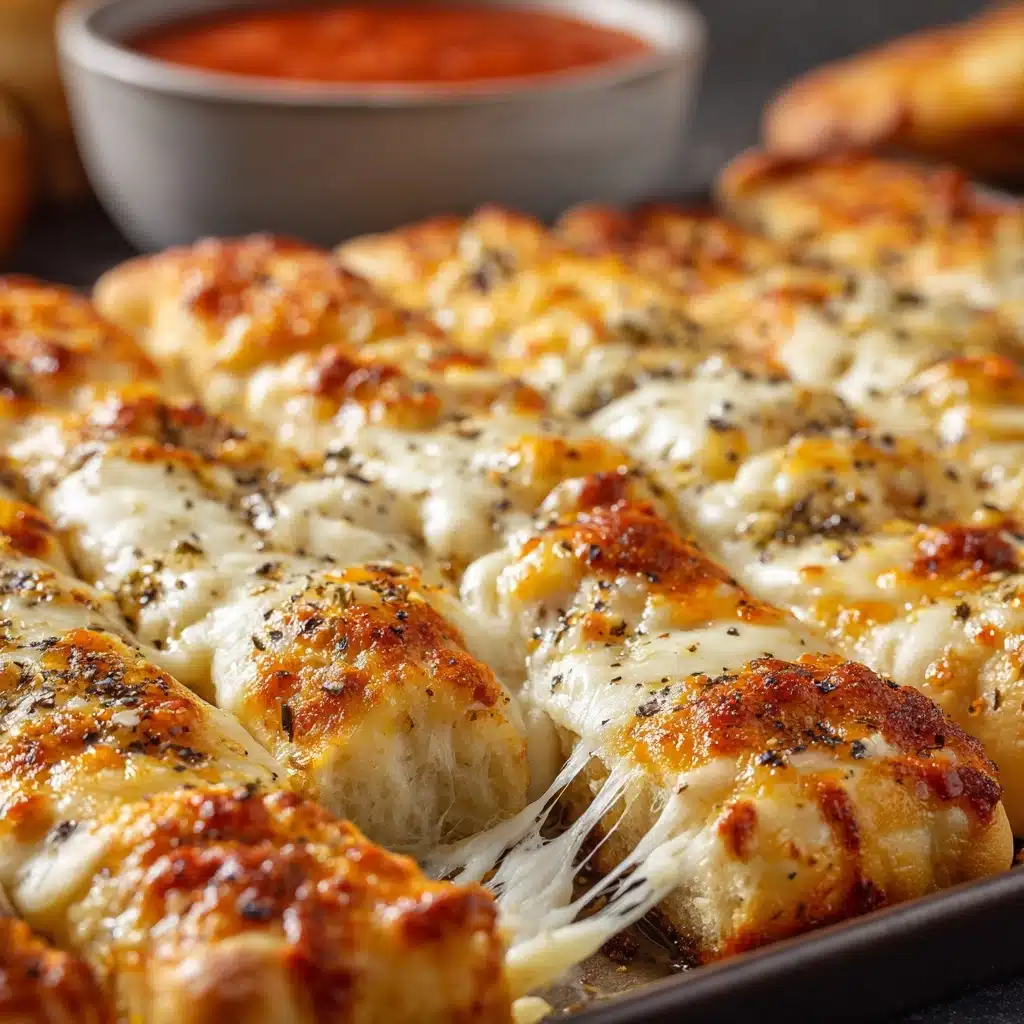 Homemade Cheesy Breadsticks Recipe