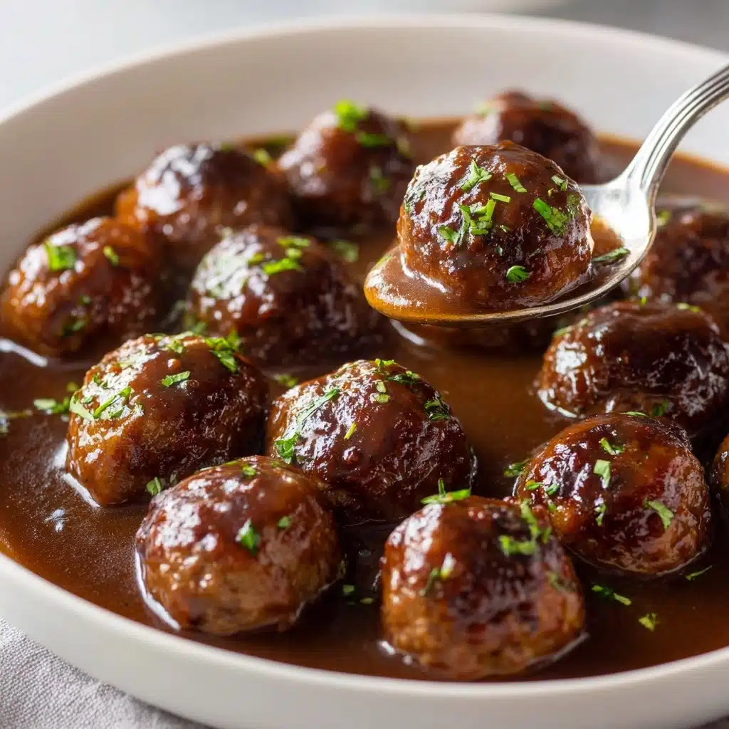 Salisbury Steak Meatballs Recipe