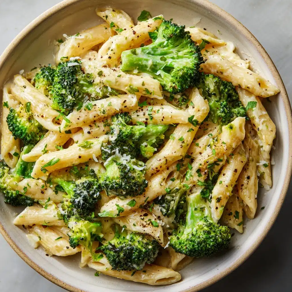 Creamy & Cheesy Broccoli Pasta Recipe