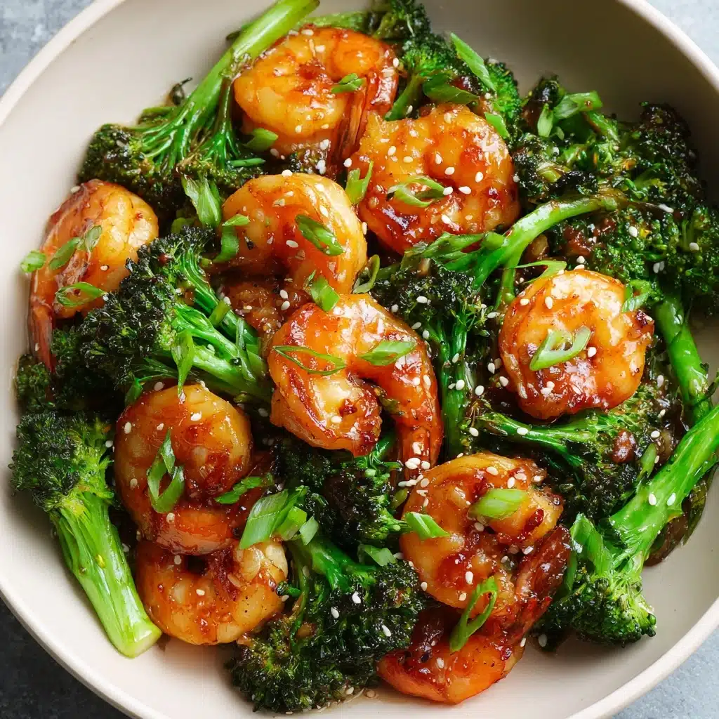 Honey Garlic Shrimp, Sausage & Broccoli Recipe - Recipe Image