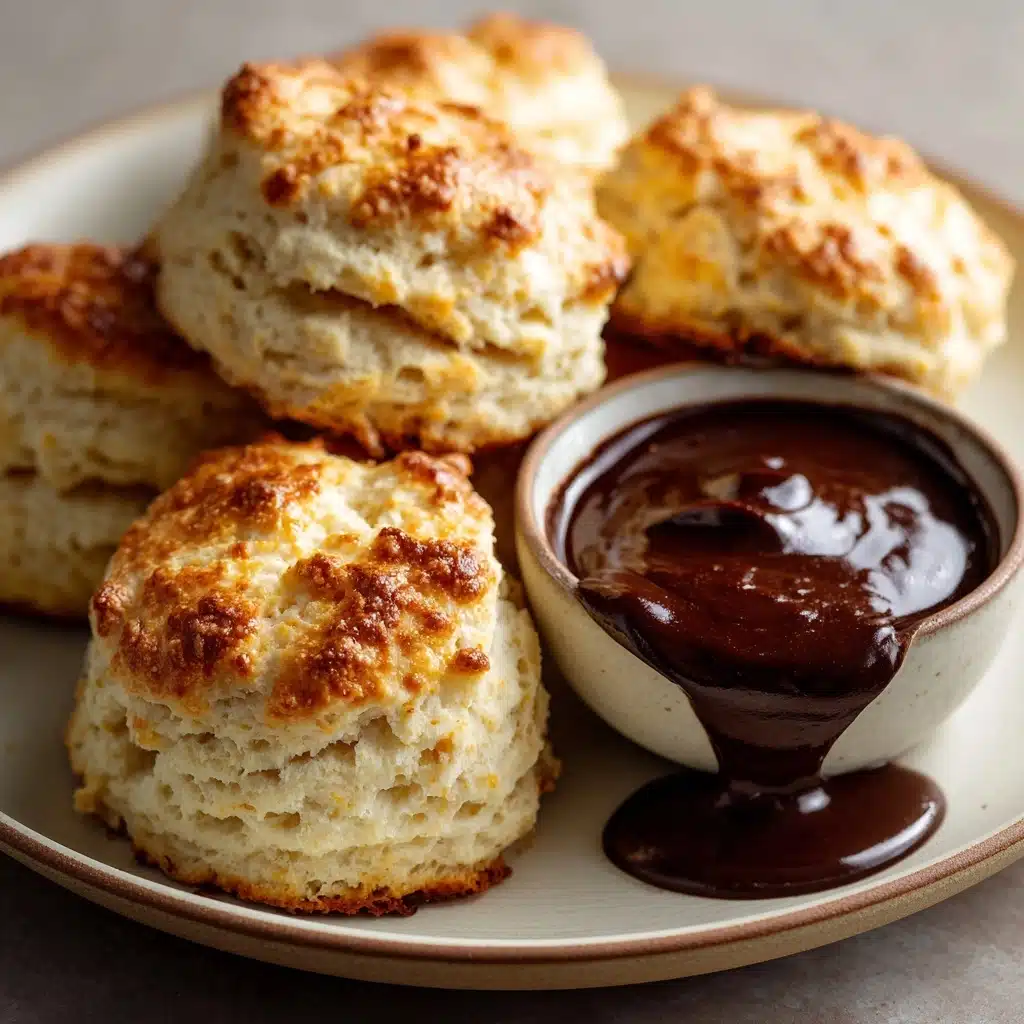 Chocolate Gravy and Biscuits Recipe - Recipe Image