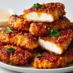 Air Fryer Honey Butter Garlic Chicken Tenders Recipe