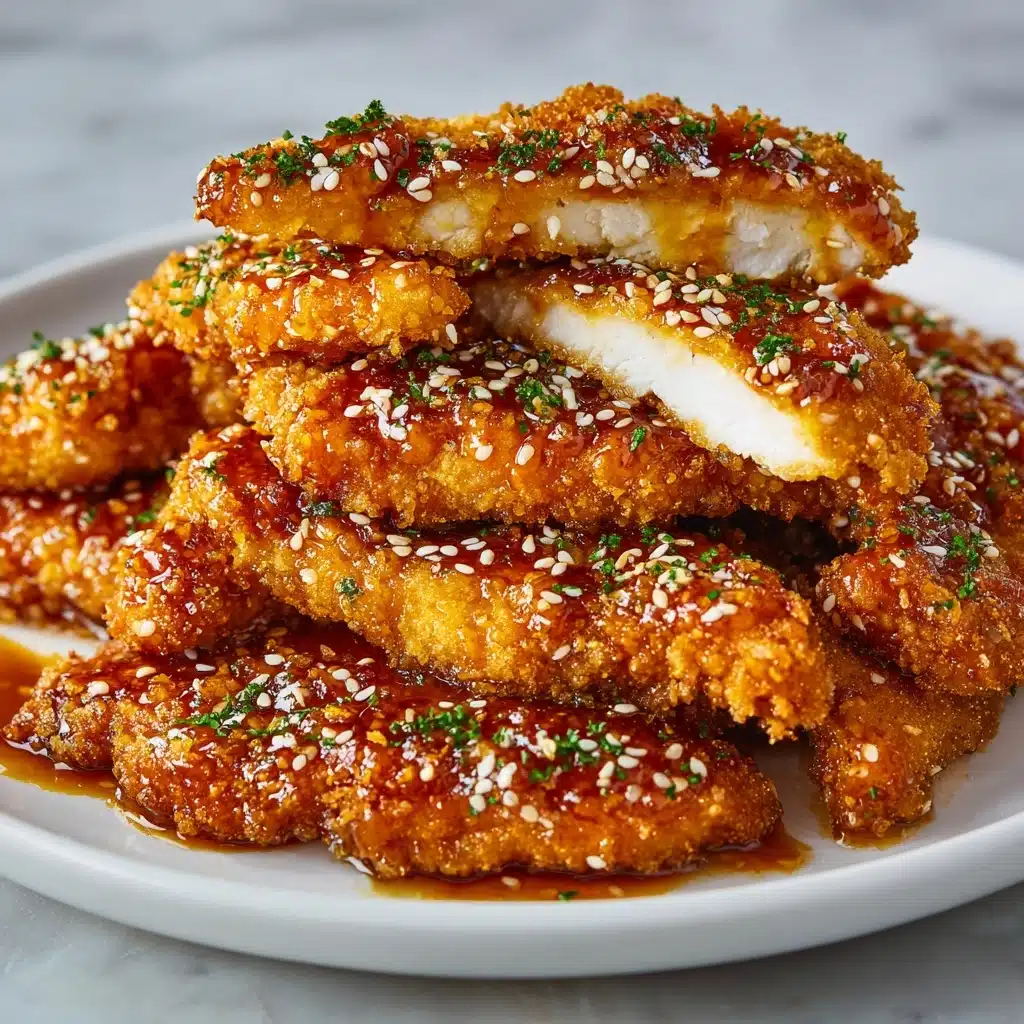 Air Fryer Honey Butter Garlic Chicken Tenders Recipe - Recipe Image