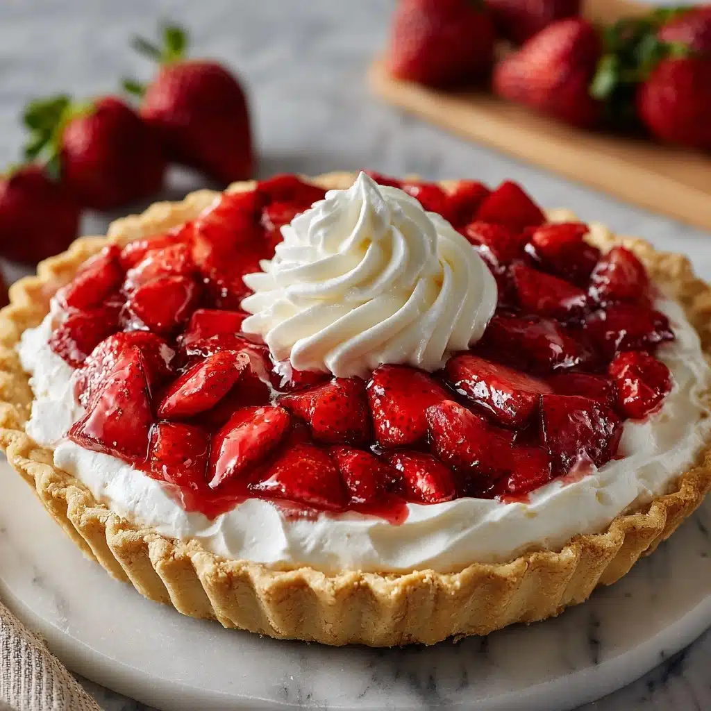 Strawberry Cheesecake Pie Recipe