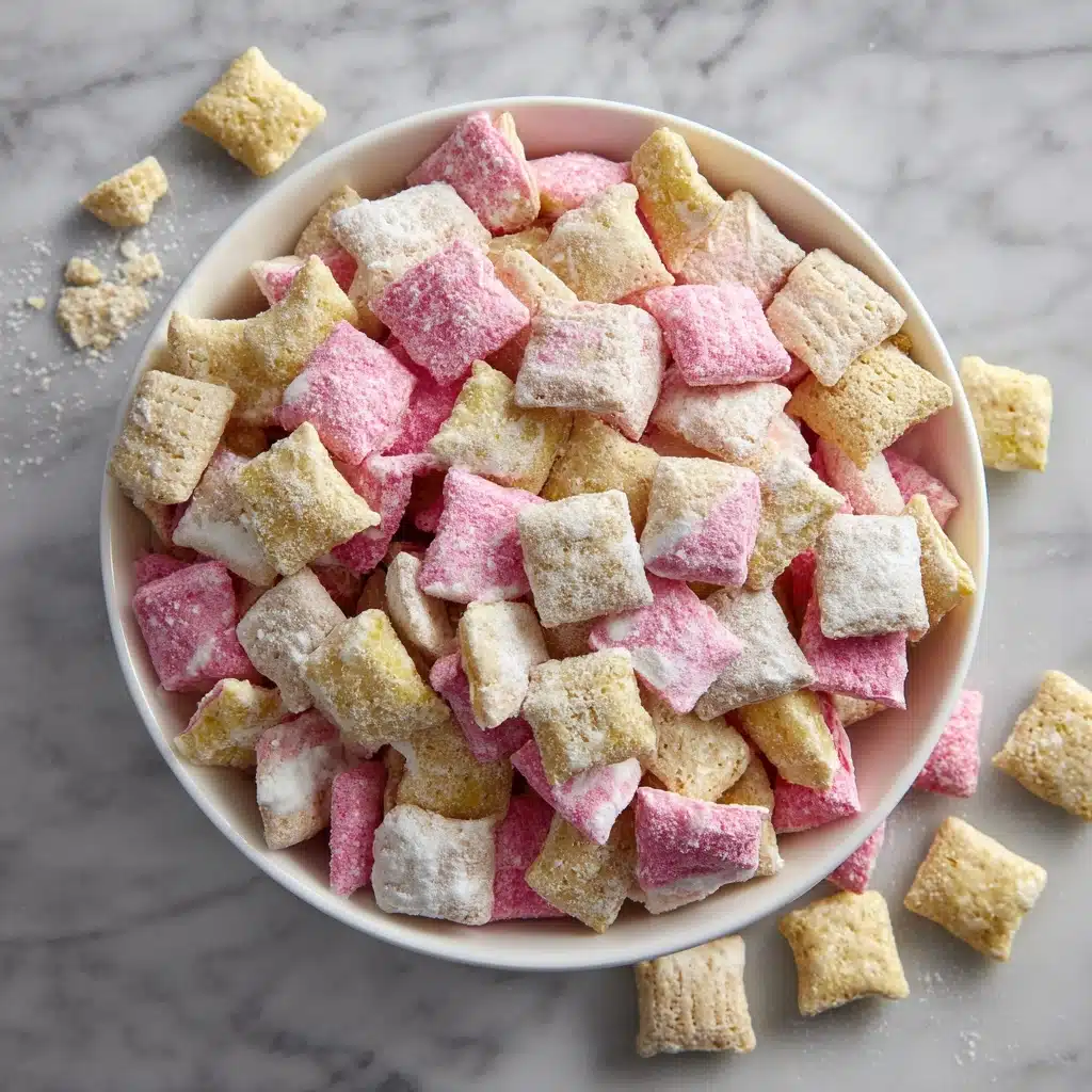 Cherry Cheesecake Puppy Chow Recipe - Recipe Image