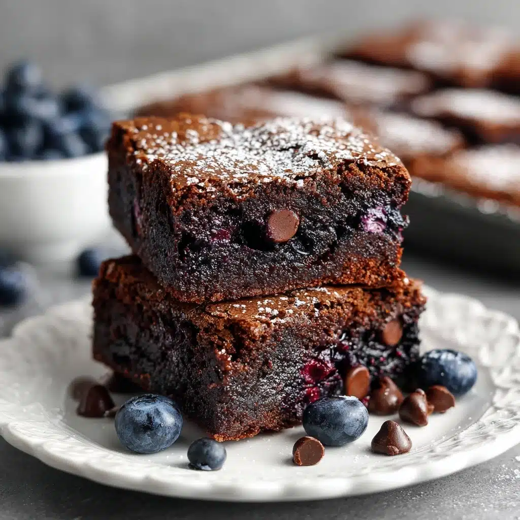 Blueberry Brownies Recipe