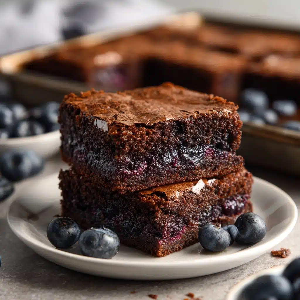Blueberry Brownies Recipe - Recipe Image