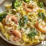 Broccoli Shrimp Alfredo Recipe