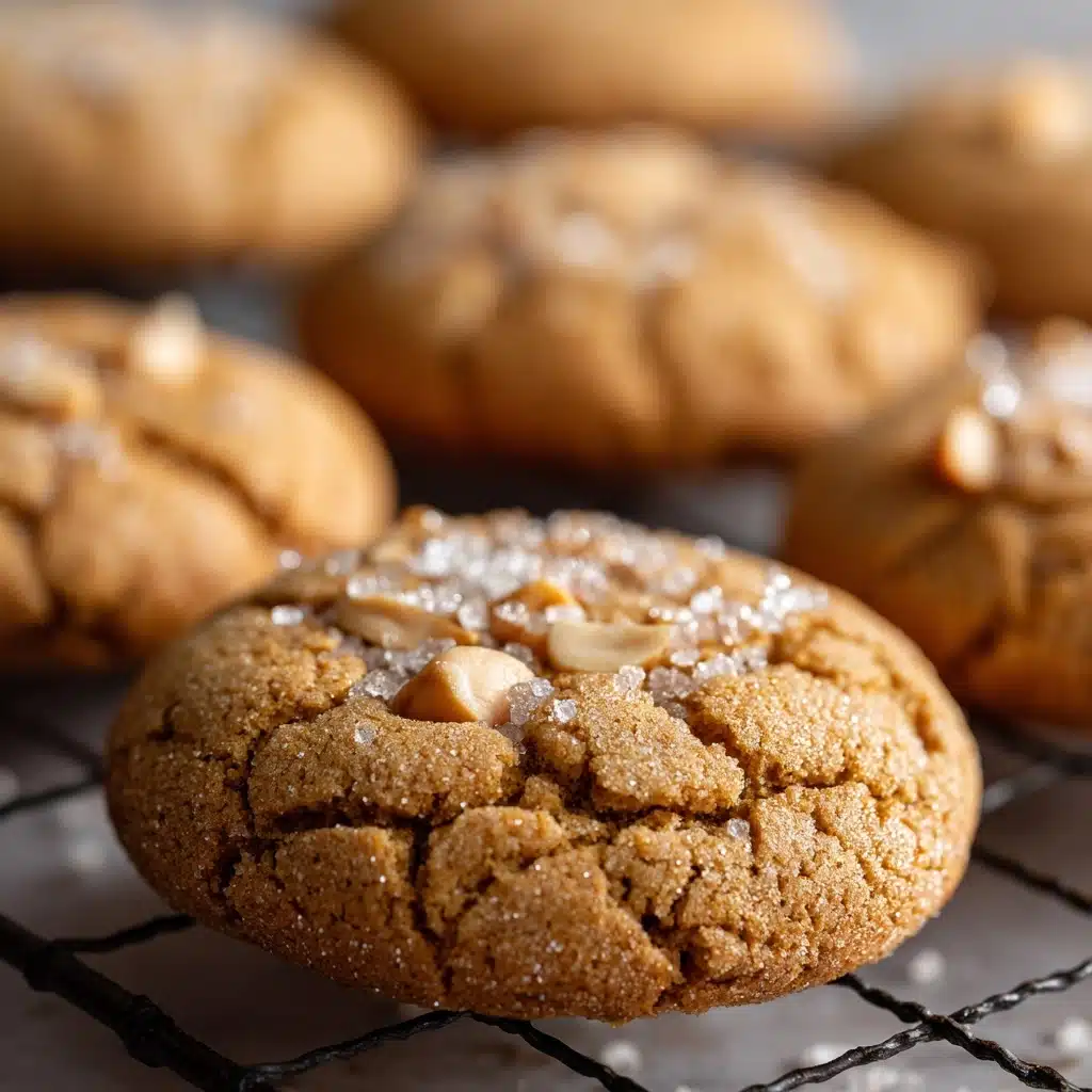 Gourmet Thick Peanut Butter Cookies Recipe