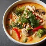 Slow Cooker Thai Coconut Chicken Soup Recipe