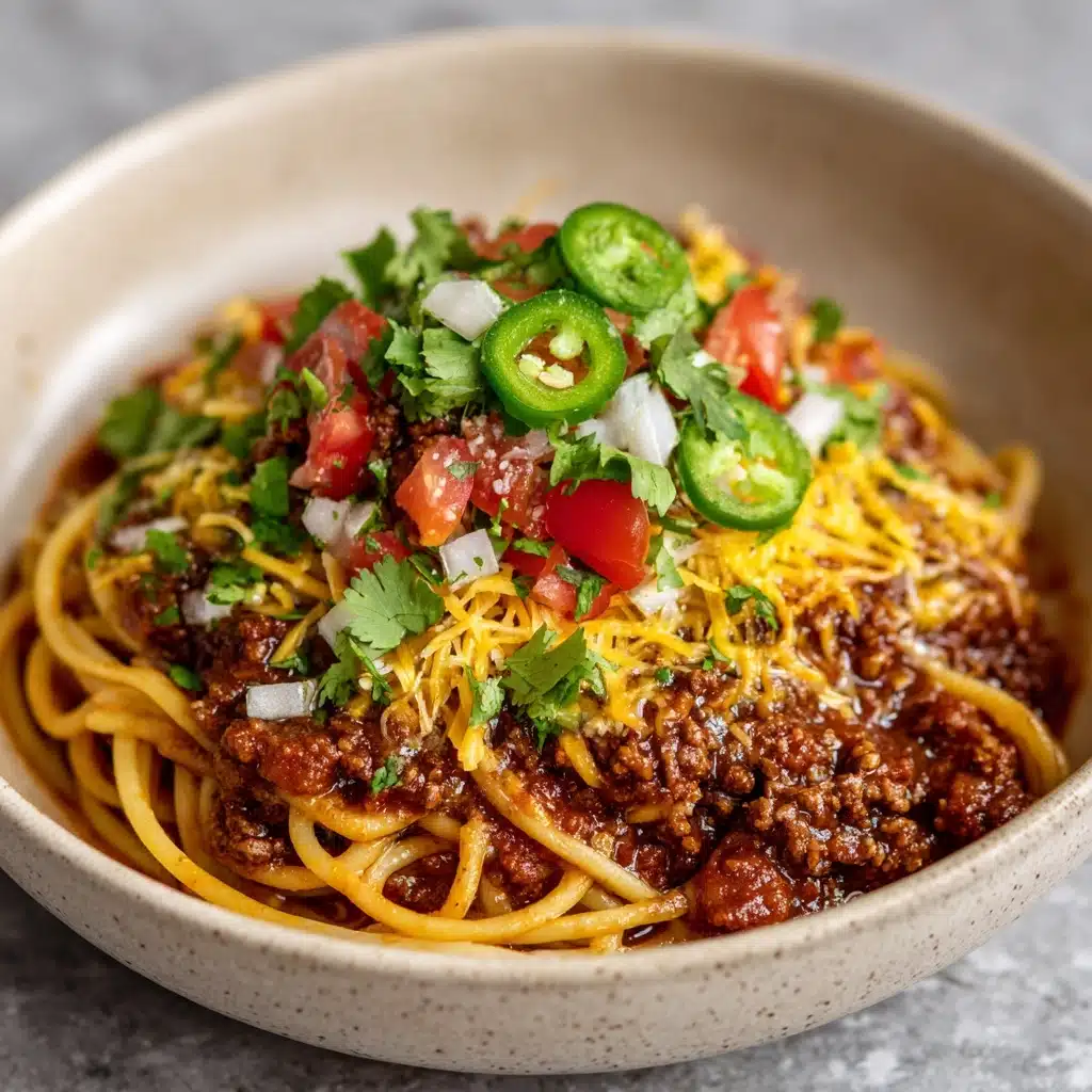 The Best Taco Spaghetti Recipe - Recipe Image