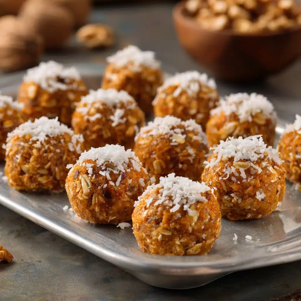 Carrot Energy Balls Recipe