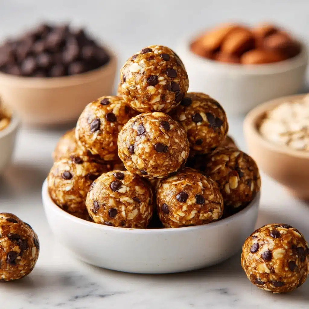 No Bake Chocolate Chip Cookie Balls Recipe - Recipe Image