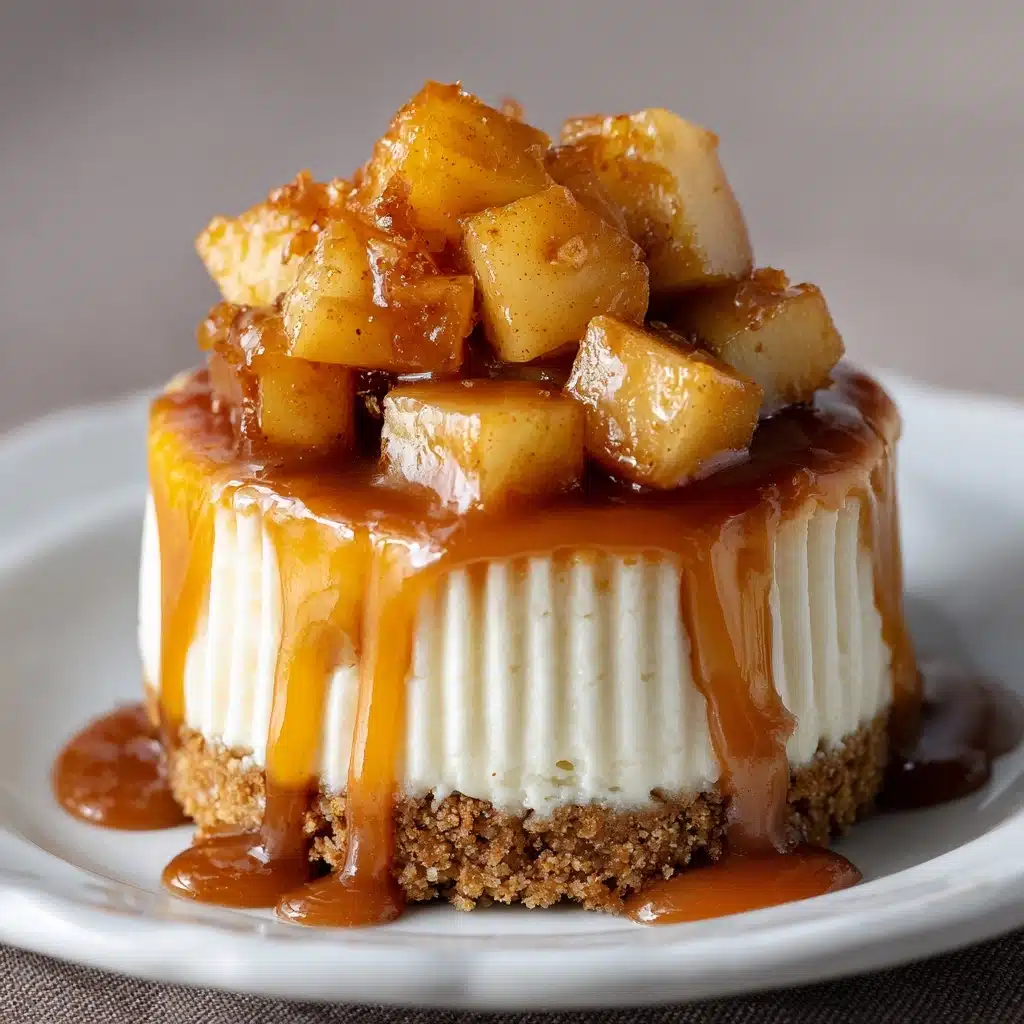 Caramel Apple Cheesecake Cups Recipe