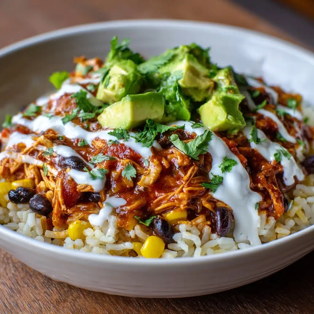 Loaded Street Corn Chicken Rice Bowl Recipe - Recipe Image