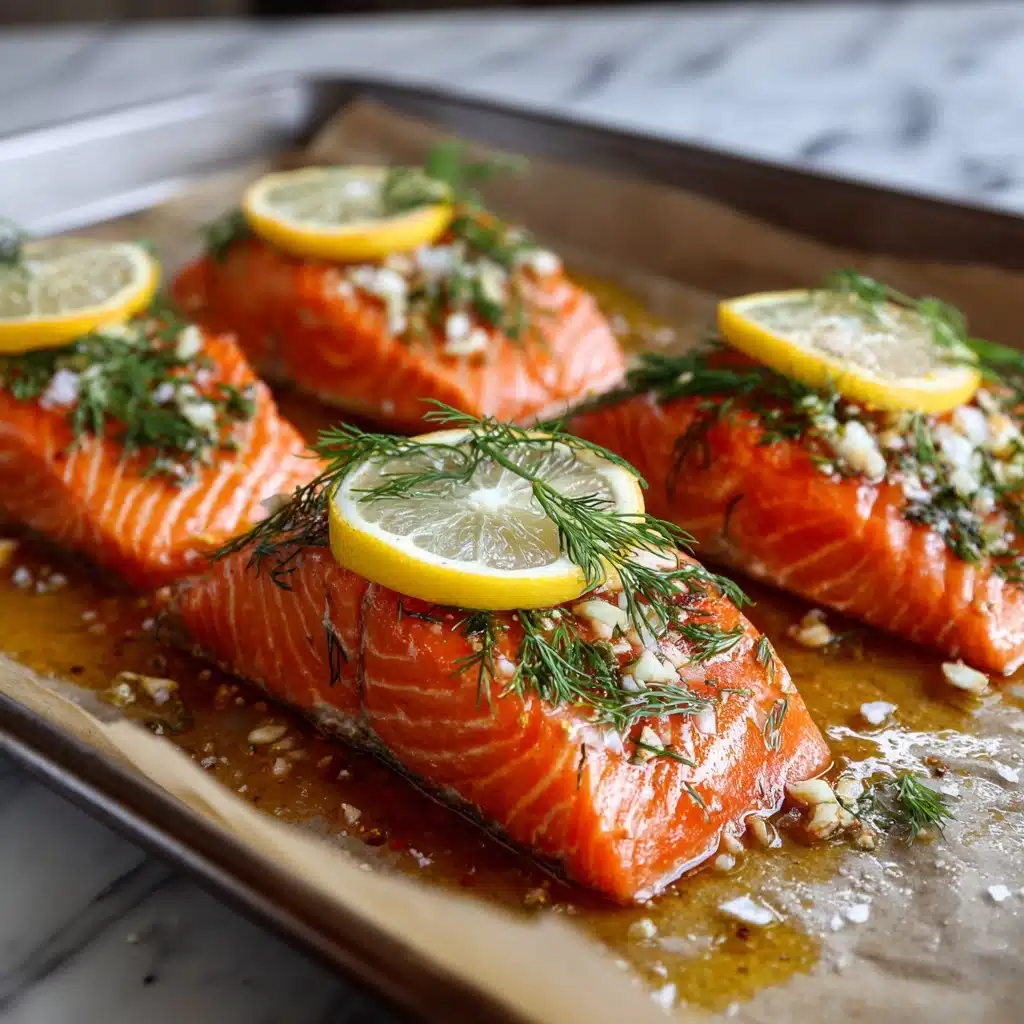 Salmon with Lemon and Dill Recipe