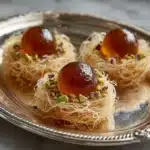 Gulab Jamun in Kunafa Nests Recipe