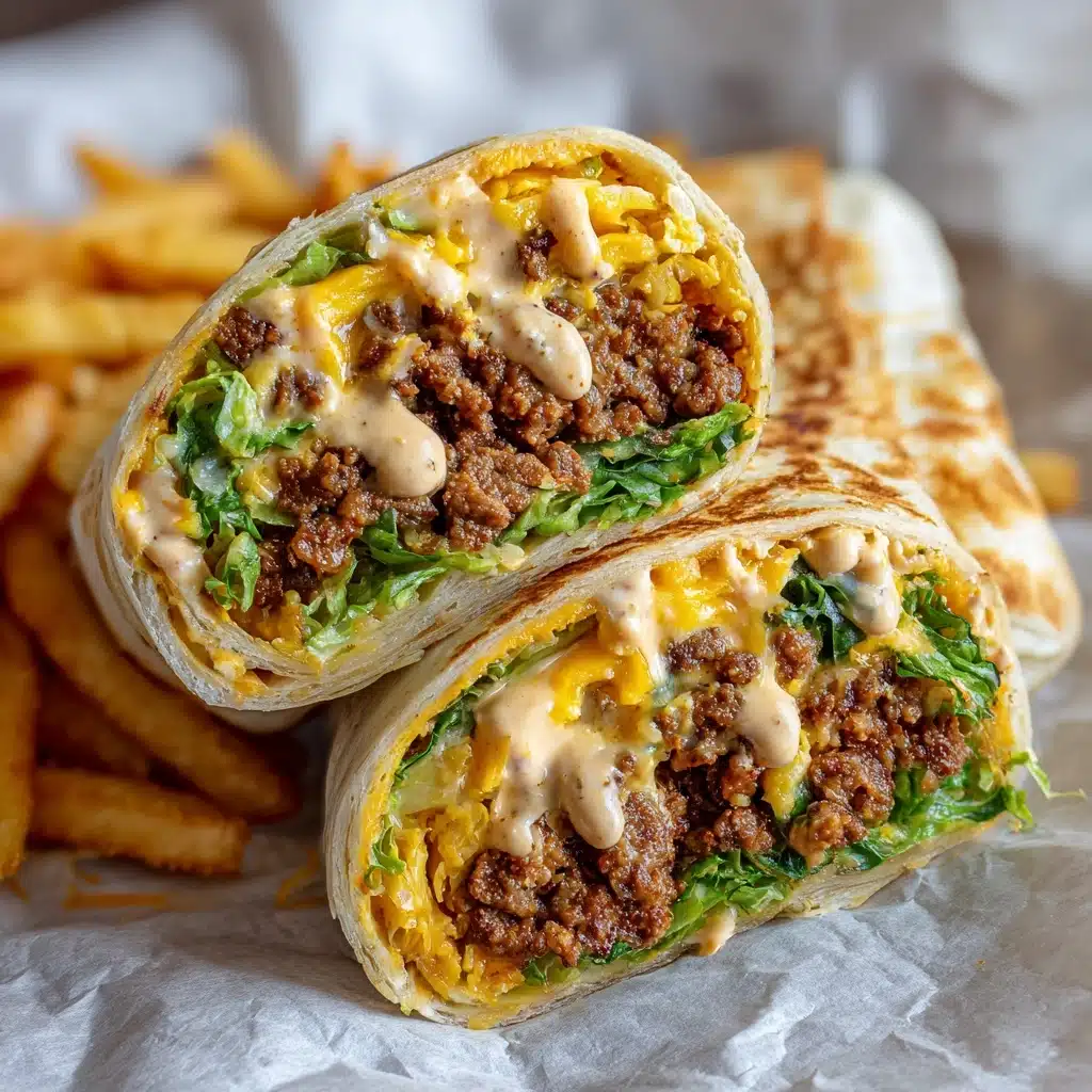 Big Mac Wraps Recipe