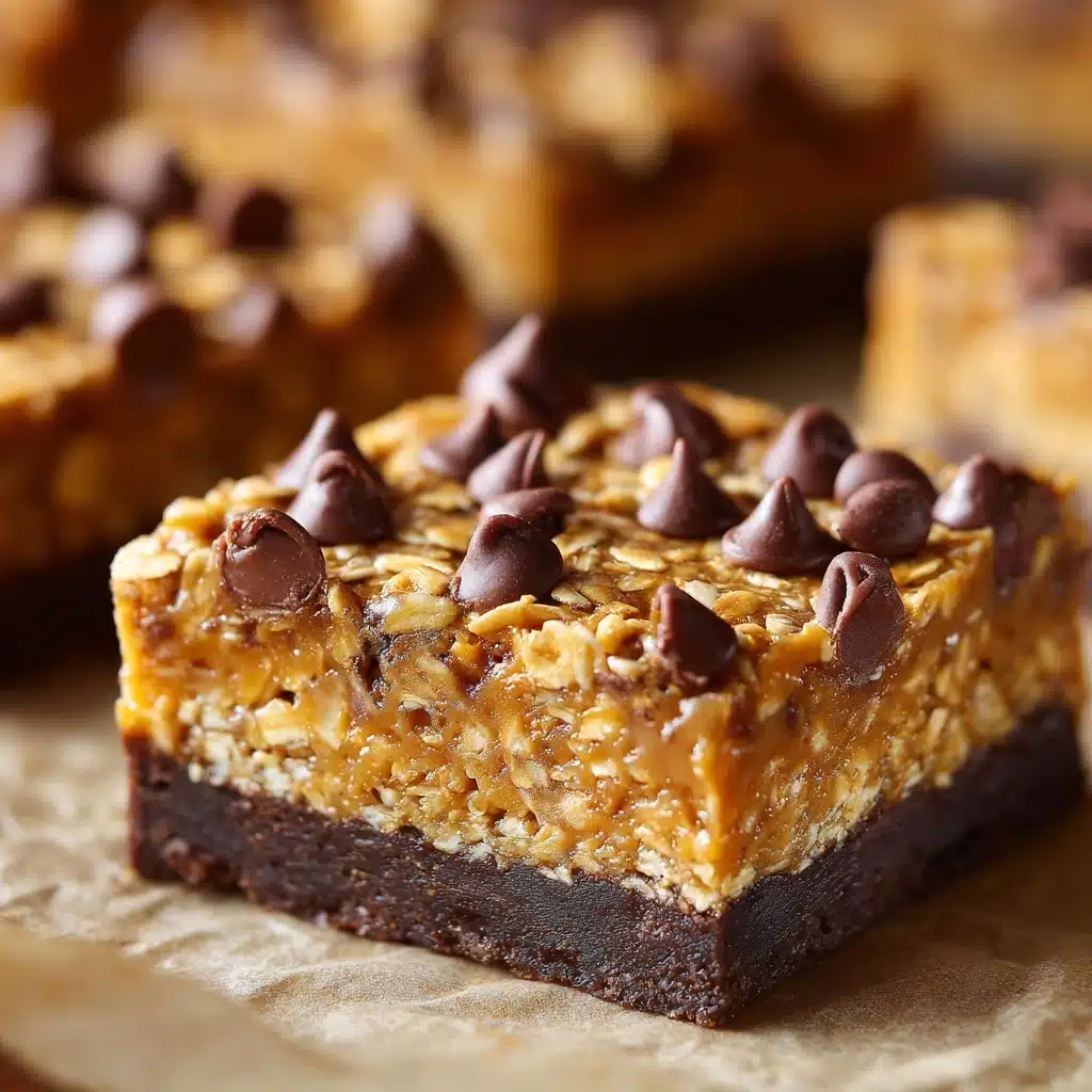 Healthy Chocolate Chip Oat Bars Recipe