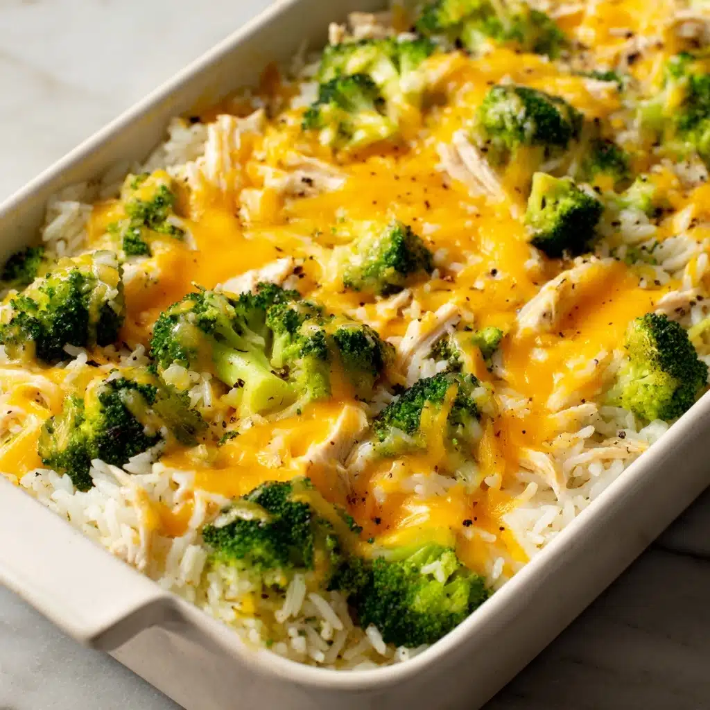 Broccoli, Rice, Cheese, and Chicken Casserole Recipe - Recipe Image