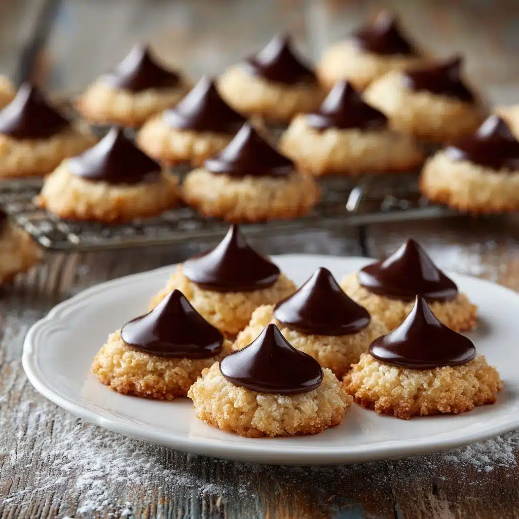 Homemade Peanut Butter Kiss Cookies Recipe - Recipe Image