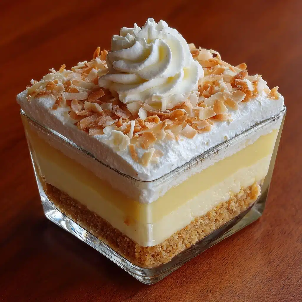Coconut Cream Layered Dessert Recipe