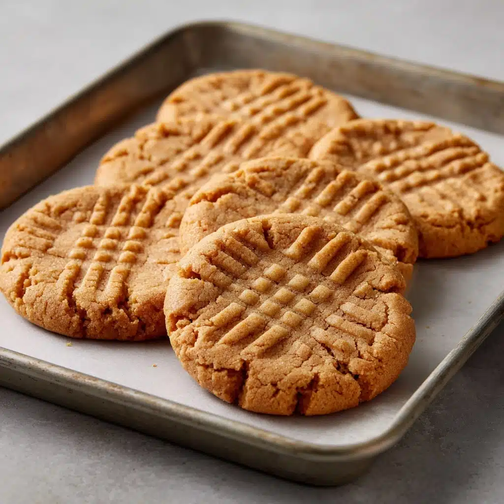 Favorite Peanut Butter Cookies Recipe - Recipe Image