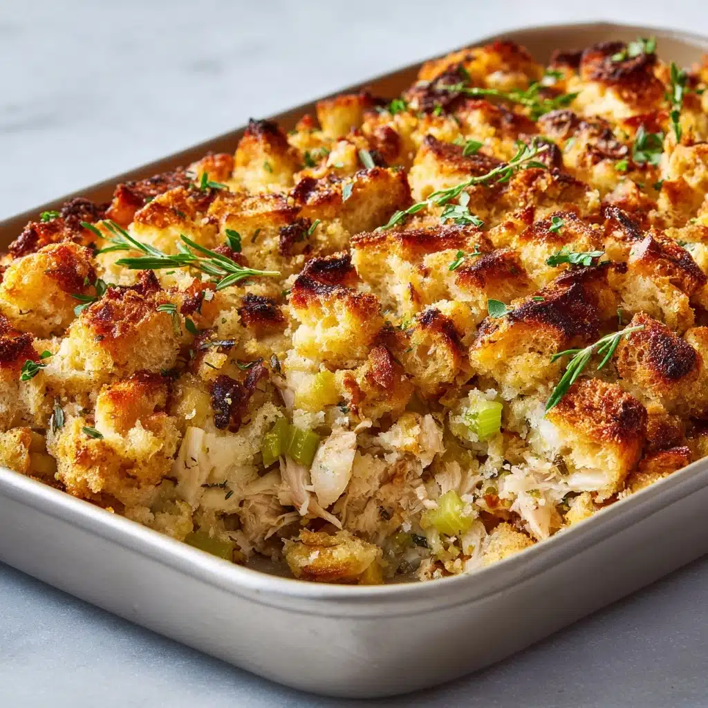 Rotisserie Chicken and Stuffing Casserole Recipe