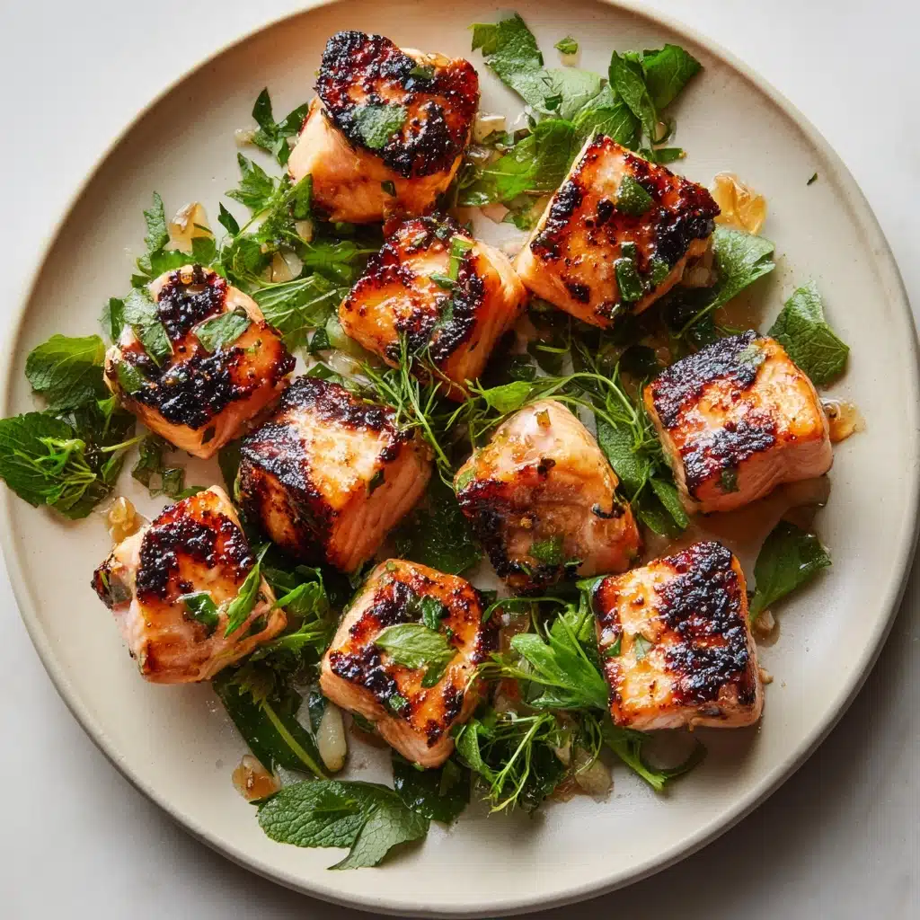 Pan-Seared Salmon Bites Recipe - Recipe Image