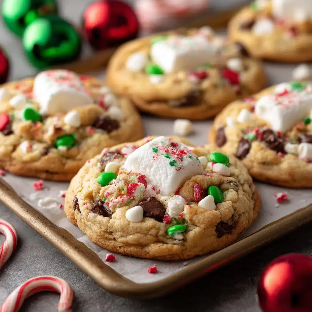 Cake Mix Chocolate Chip Santa Cookies Recipe